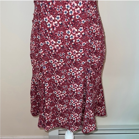 NWOT Free People sweet talker floral lace V neck ruched keyhole mini dress - Picture 8 of 14